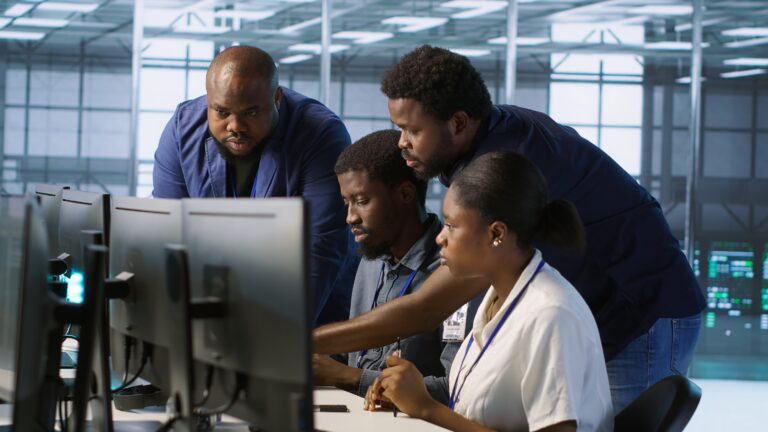 engineers collaborating at computers in data cente 2026 01 08 05 55 31 utc